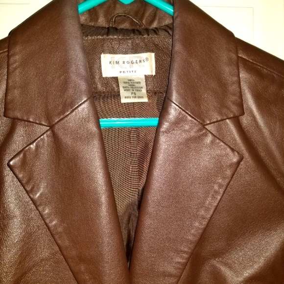 Leather jacket/blazer - Picture 2 of 6